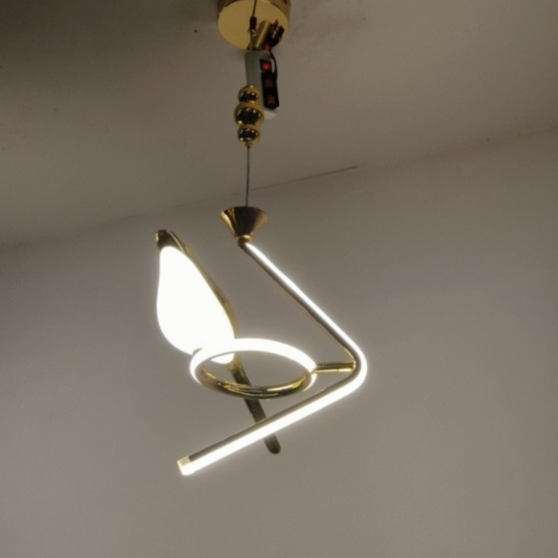 Kinetic Gold LED Pendant Light
